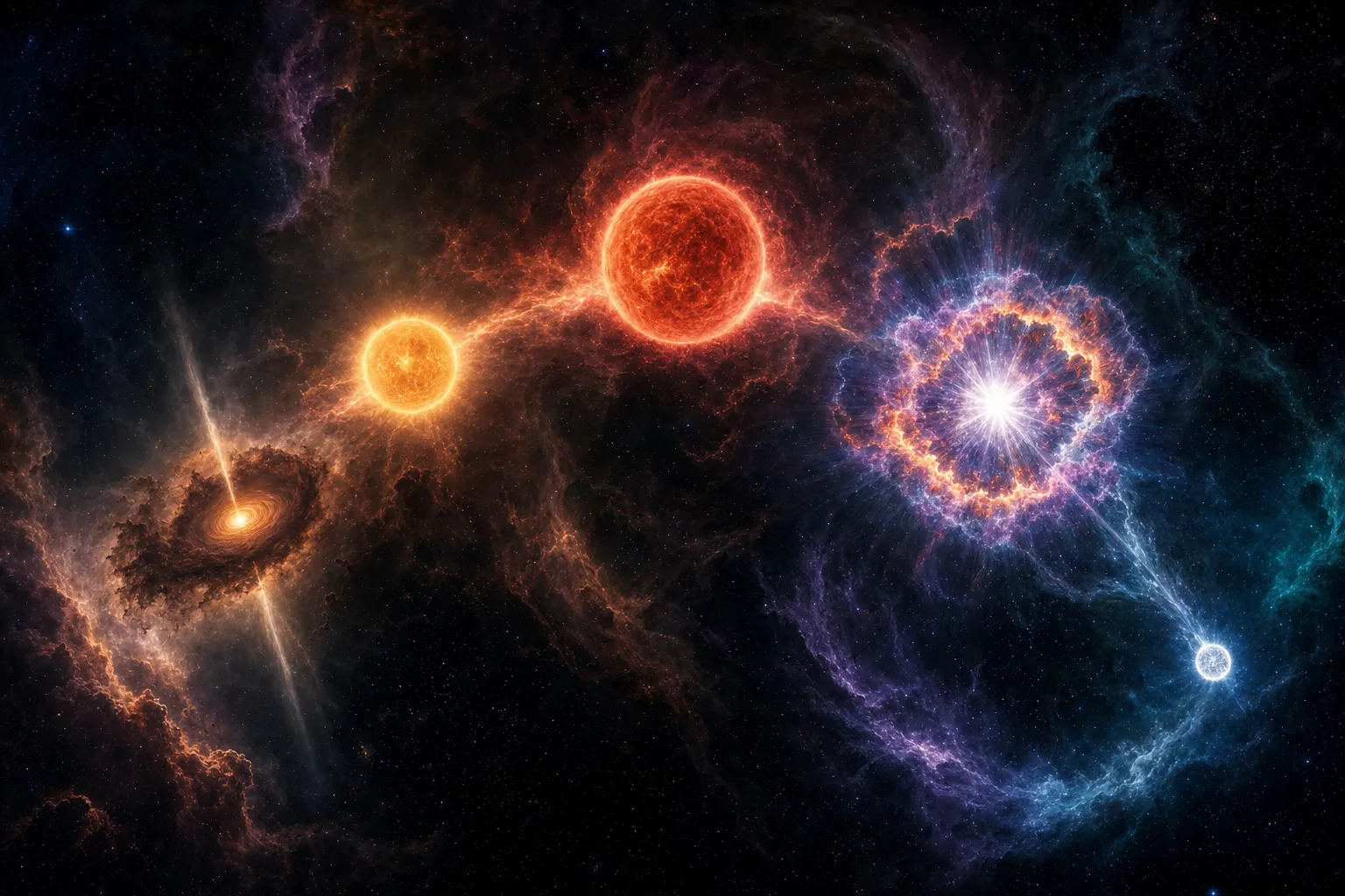 How Stars Live and Die