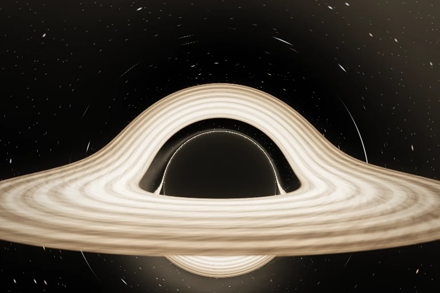 Simulating a black hole