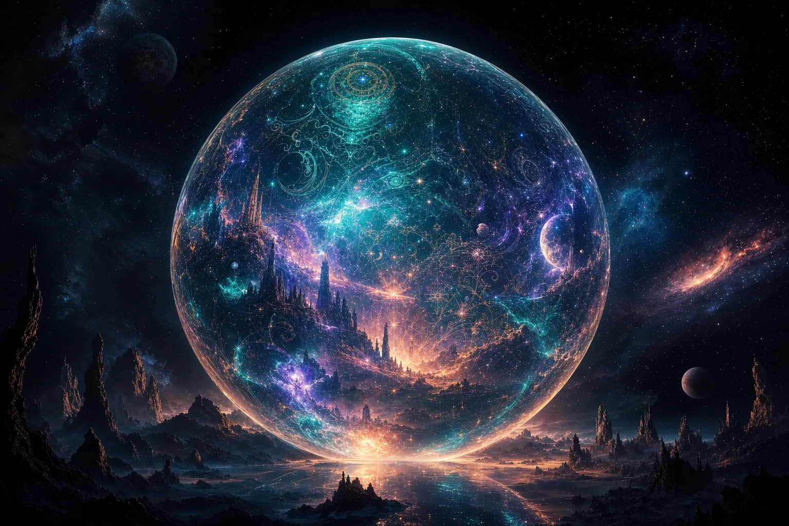 The Universe on a Surface